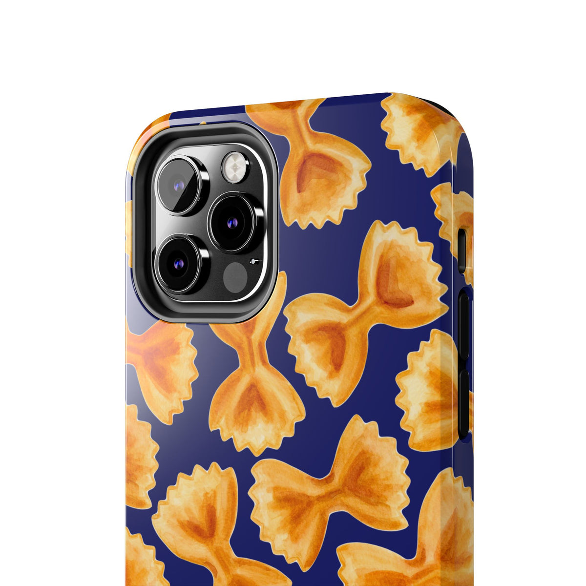 Copy of Copy of Tossed Farfalle Pasta Watercolor Illustrated Tough Phone Case | Various Models
