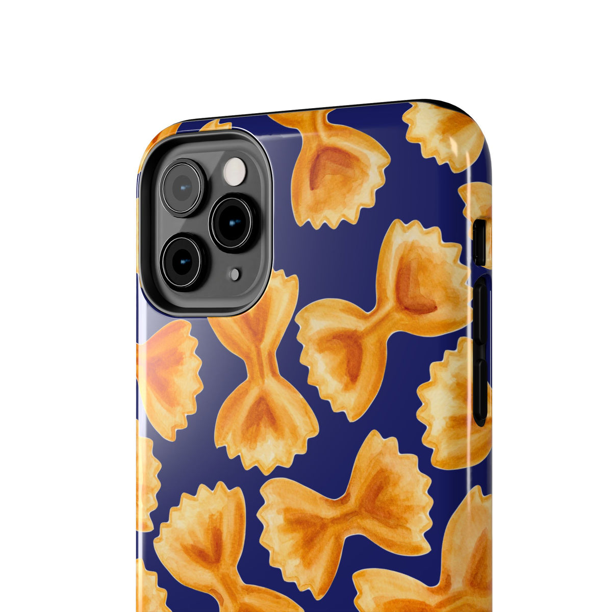 Copy of Copy of Tossed Farfalle Pasta Watercolor Illustrated Tough Phone Case | Various Models
