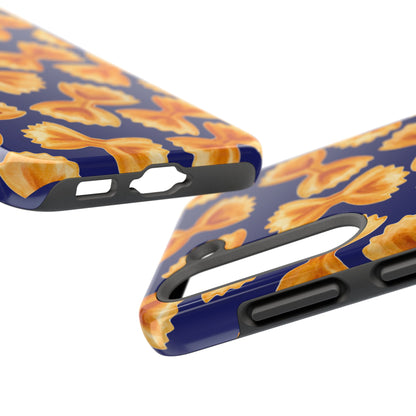 Copy of Copy of Tossed Farfalle Pasta Watercolor Illustrated Tough Phone Case | Various Models