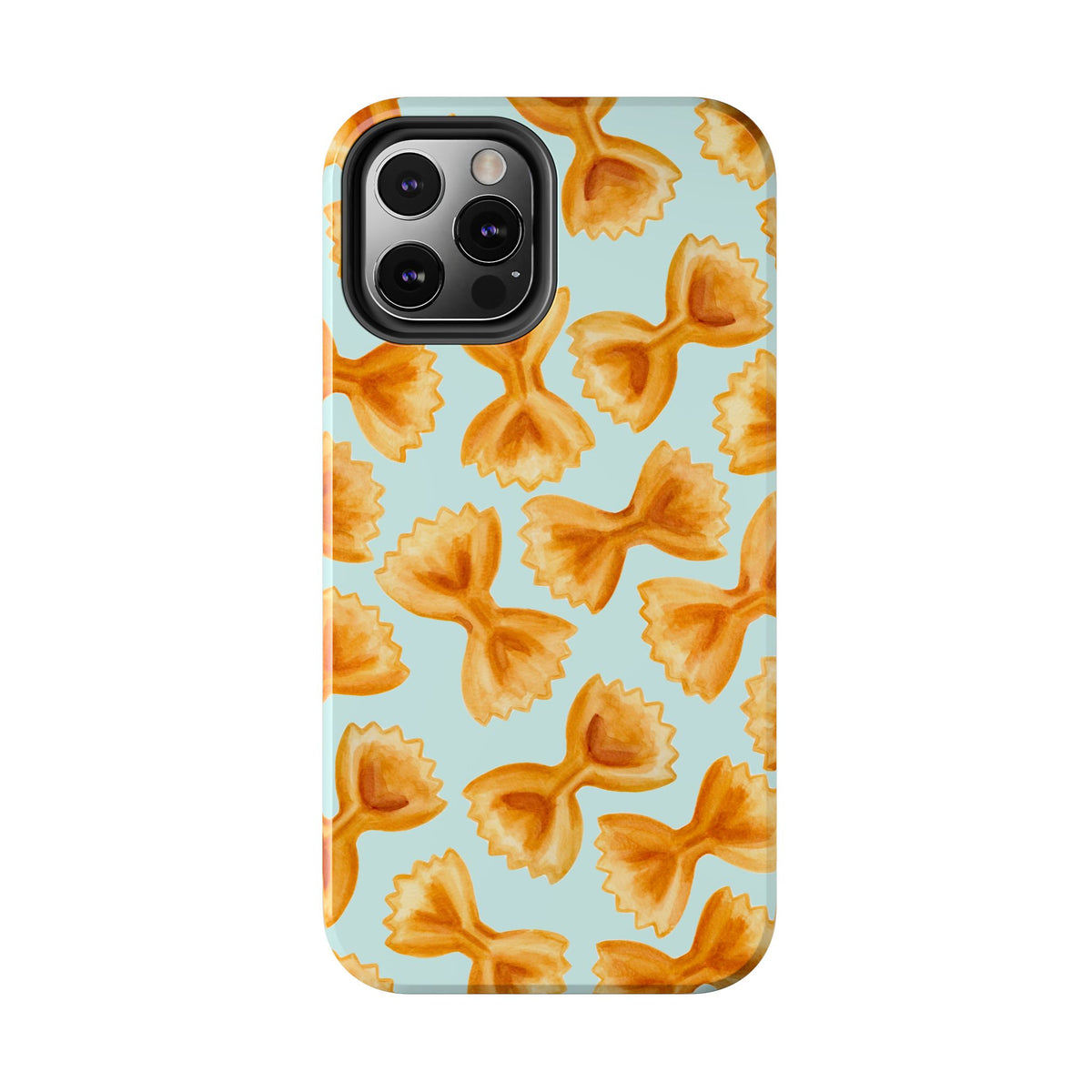 Copy of Copy of Copy of Copy of Tossed Farfalle Pasta Watercolor Illustrated Tough Phone Case | Various Models
