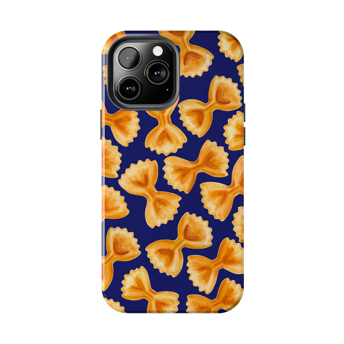 Copy of Copy of Tossed Farfalle Pasta Watercolor Illustrated Tough Phone Case | Various Models