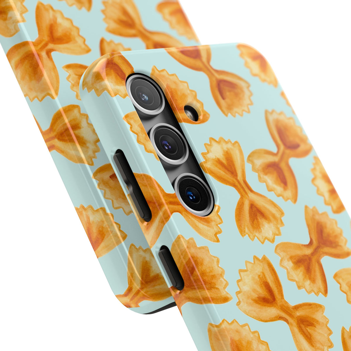 Copy of Copy of Copy of Copy of Tossed Farfalle Pasta Watercolor Illustrated Tough Phone Case | Various Models