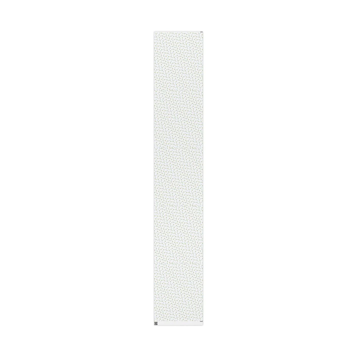 Gift Wrap | Mini Watercolor Martini Tossed Pattern | Matte or Glossy 30" x 180" Matte