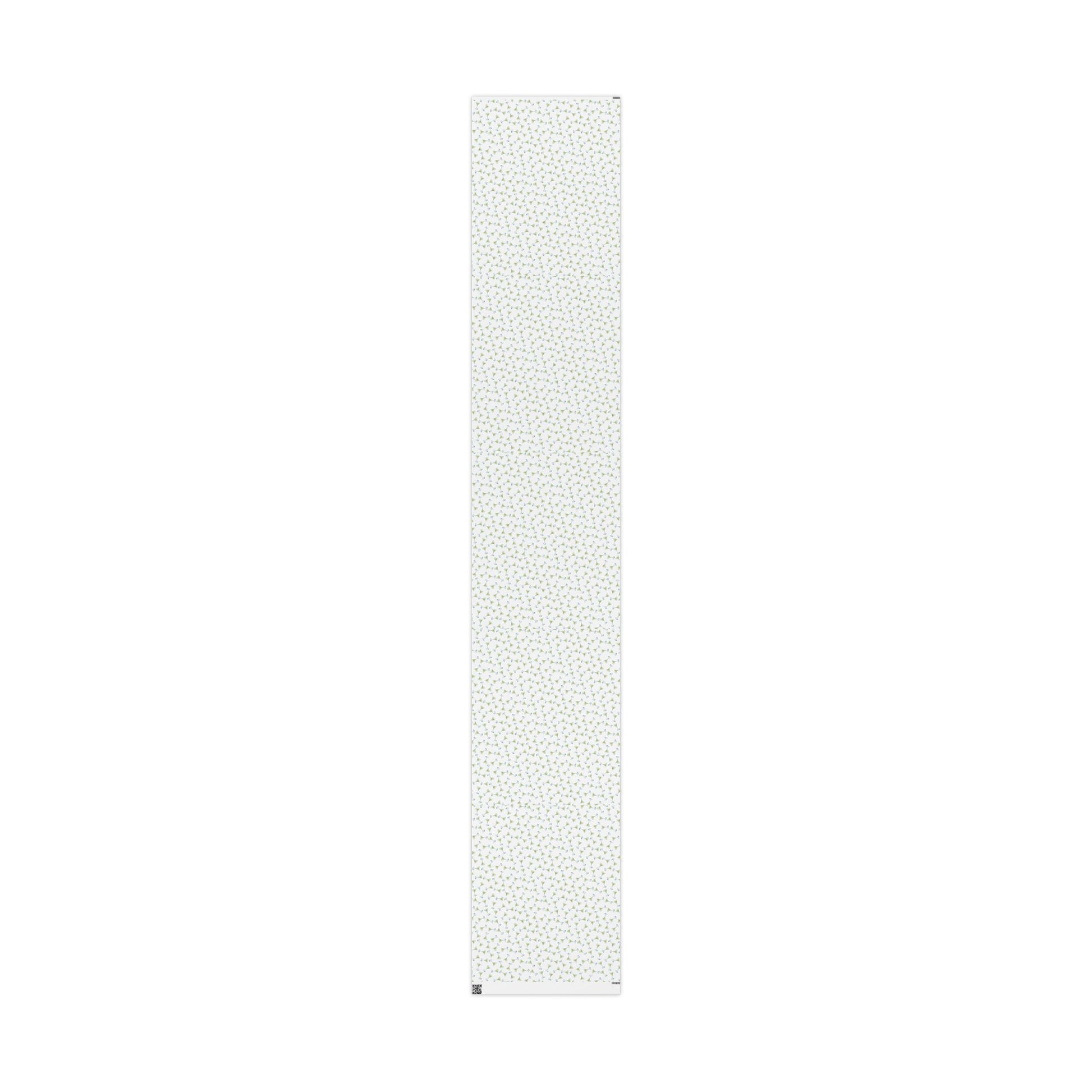 Gift Wrap | Mini Watercolor Martini Tossed Pattern | Matte or Glossy 30" x 180" Matte
