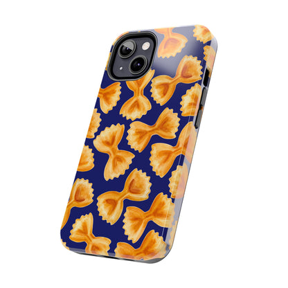Copy of Copy of Tossed Farfalle Pasta Watercolor Illustrated Tough Phone Case | Various Models