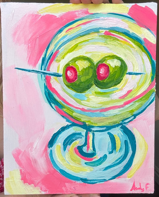 8”x10” Mini Martini 1