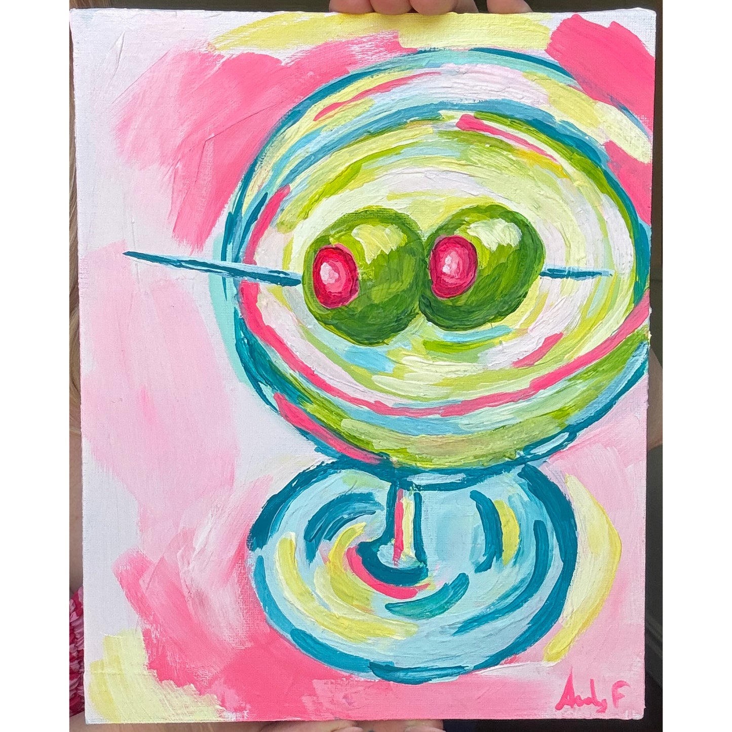 8”x10” Mini Martini 1