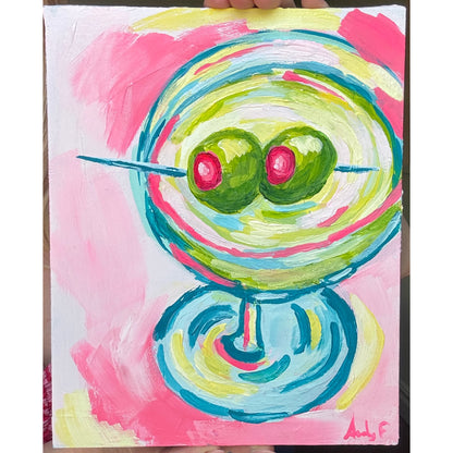 8”x10” Mini Martini 1