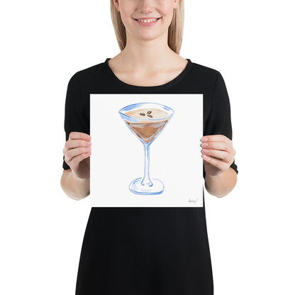 Espresso Martini Glass | Print | Various Sizes