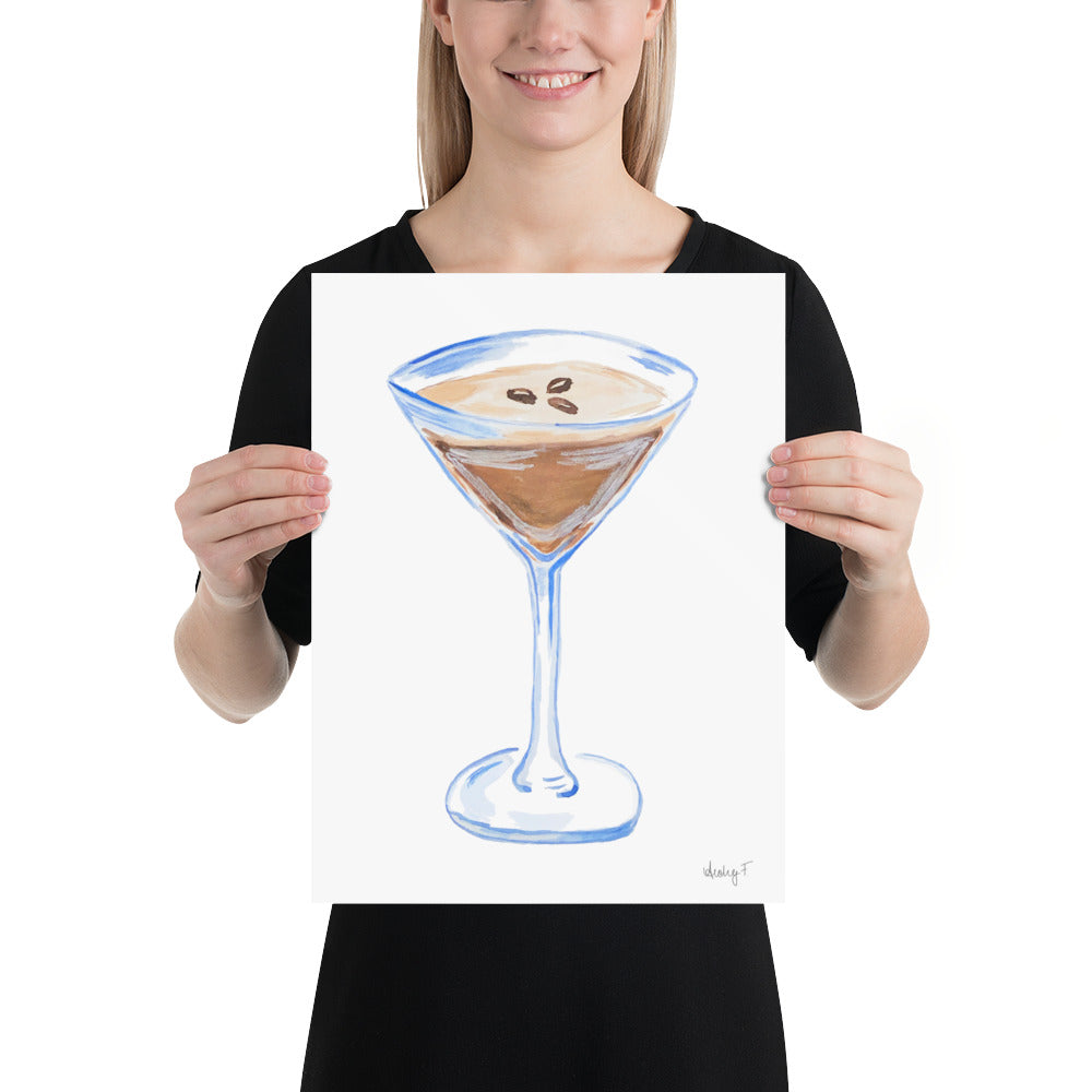 Espresso Martini Glass | Print | Various Sizes