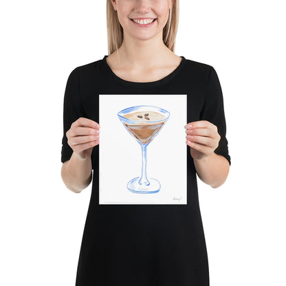 Espresso Martini Glass | Print | Various Sizes