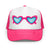 Hot Pink/ White/ Hot Pink
