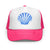 Hot Pink & White