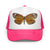 Hot Pink/ White/ Hot Pink