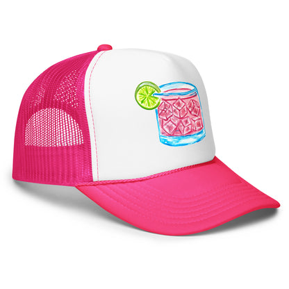 Paloma Watercolor Illustrated Foam Trucker Hat | 5 Colors