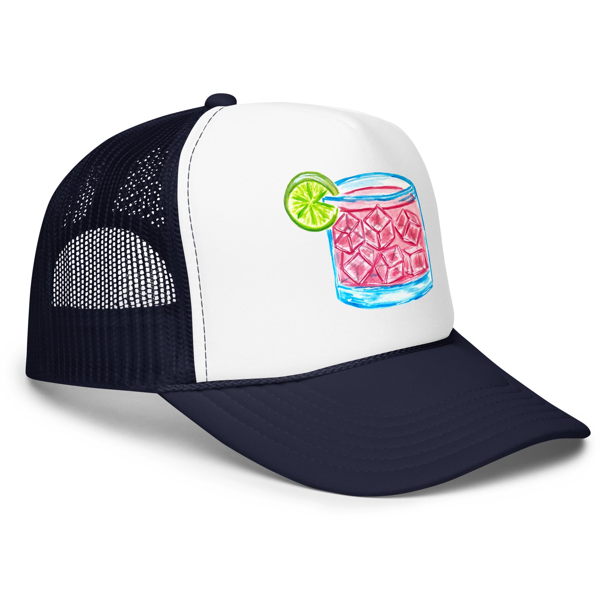Paloma Watercolor Illustrated Foam Trucker Hat | 5 Colors