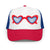 Red & White & Royal Blue